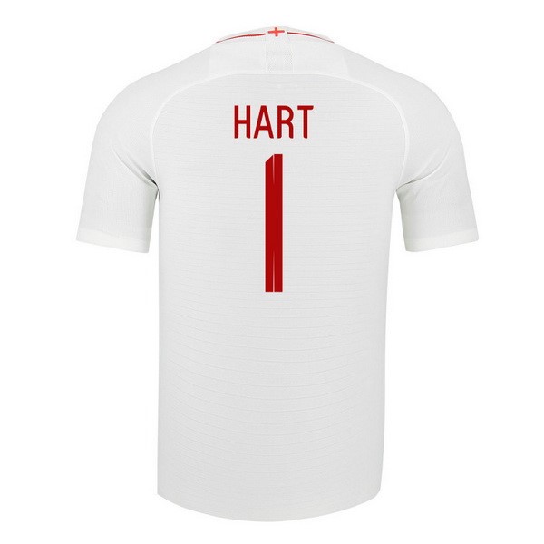 Camiseta Inglaterra 1ª Hart 2018 Blanco